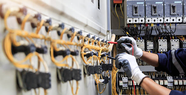 Professional Electrician technician working in Travis Ranch, TX